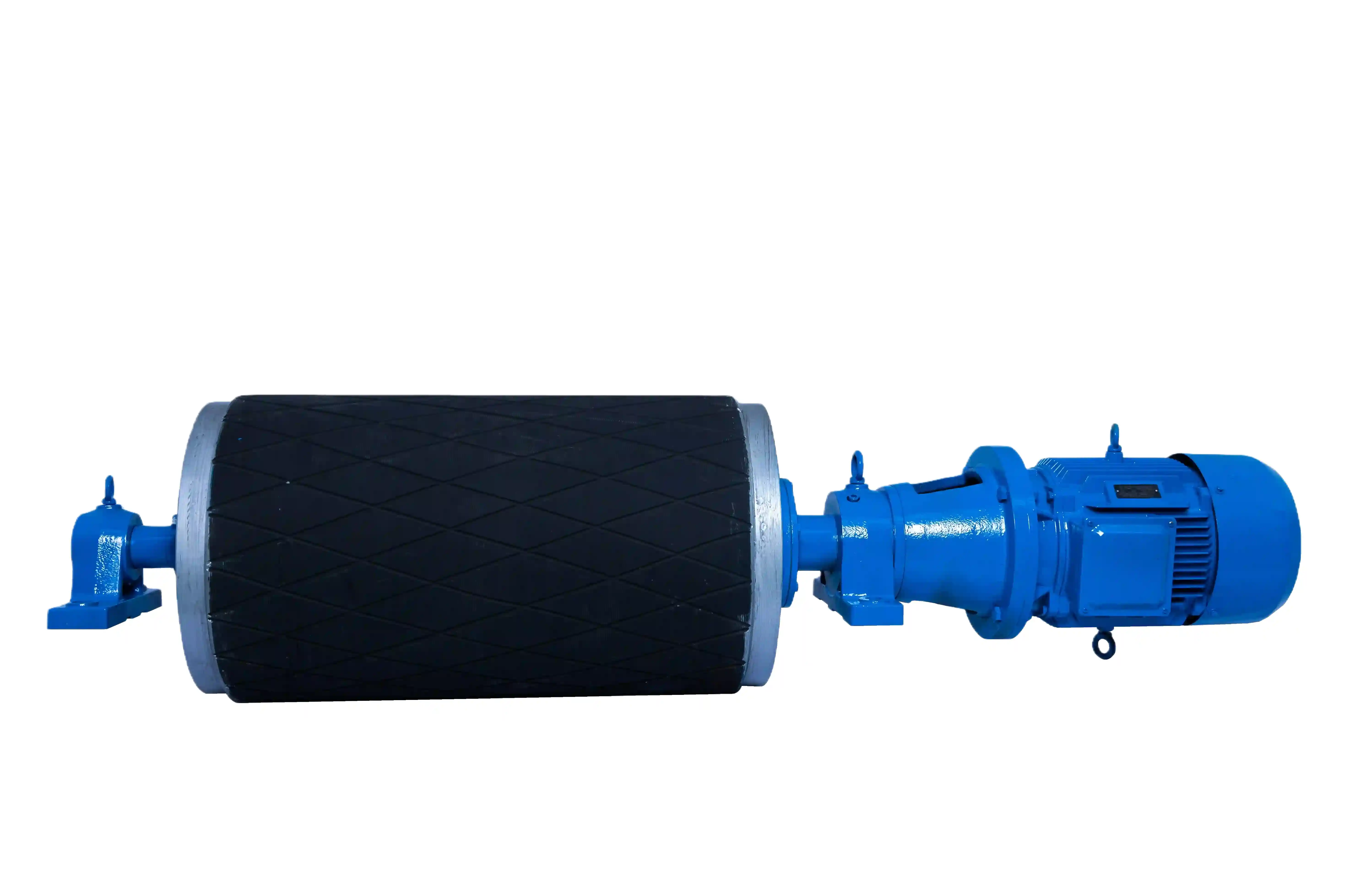 motorizēts trumuļa skriemelis konveijera sistēmai